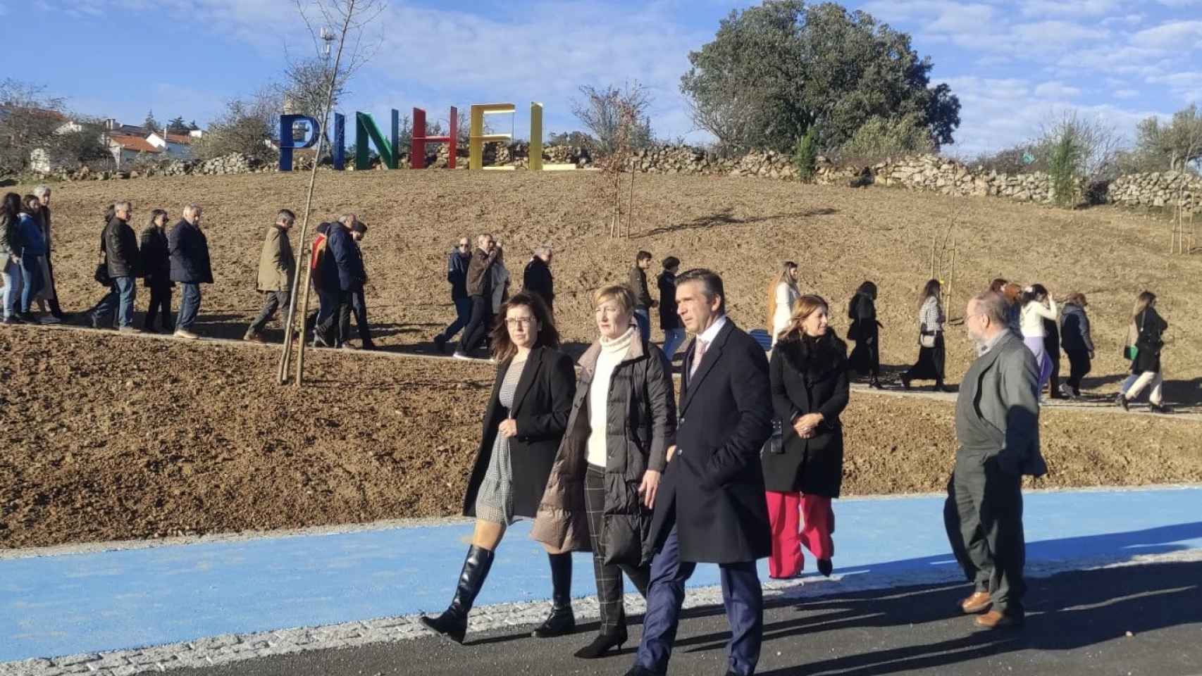 Inauguración Centro Intermodal Ayuntamiento de Guijuelo en Pinhel
