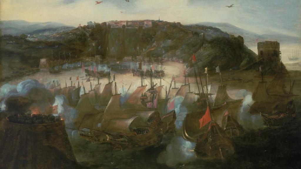 Asalto de San Salvador en 1624 por Piet Heyn.