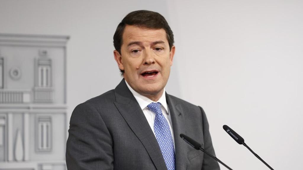 El presidente de la Junta de Castilla y León, Alfonso Fernández Mañueco.