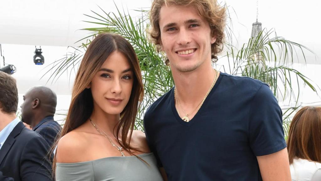 Alexander Zverev con Brenda Patea, su expareja que le acusa de maltrato físico