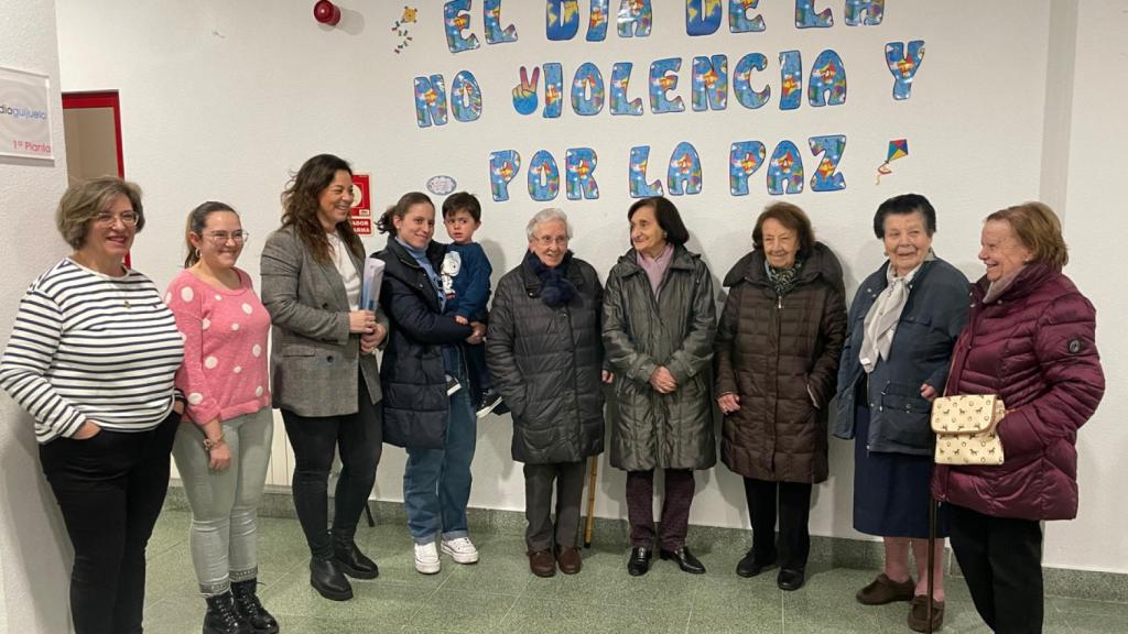 Entrega de la recaudación solidaria en Guijuelo.