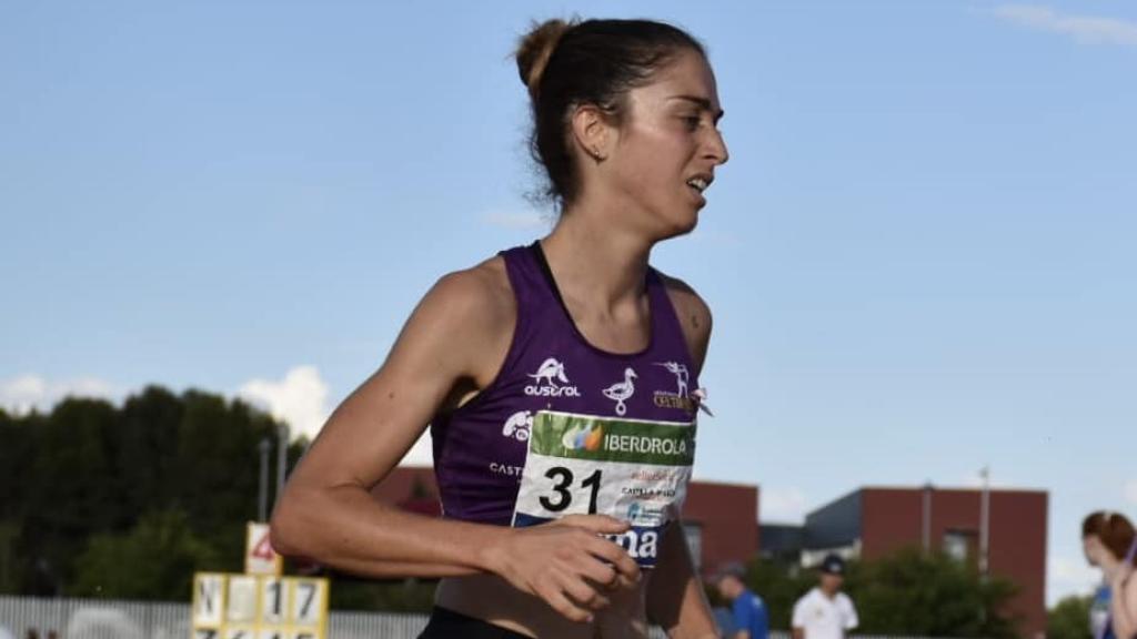 La joven atleta Alba Cebrián.