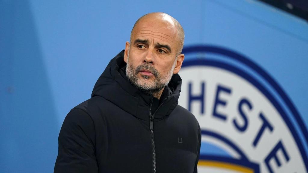 Pep Guardiola, entrenador del Manchester City