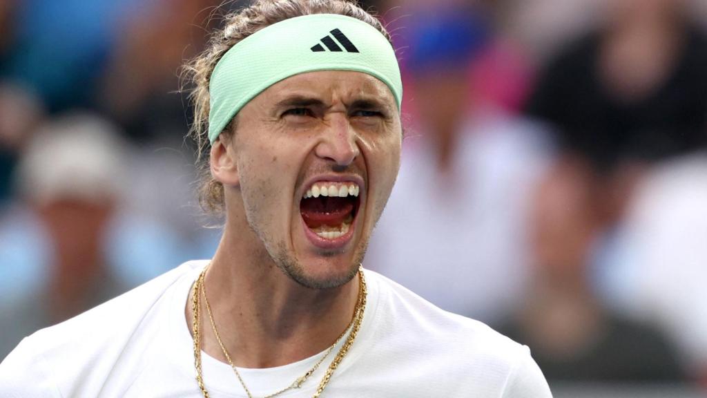 Alexander Zverev, en el Open de Australia