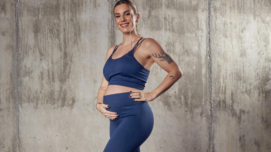 La empresaria Vikika Costa embarazada de su segundo hijo.