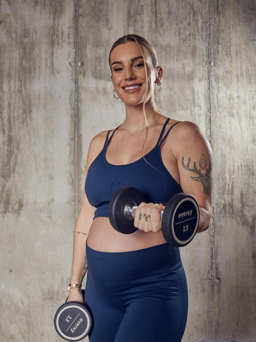 Vikika asegura que los ejercicios de fuerza son lo más importante.