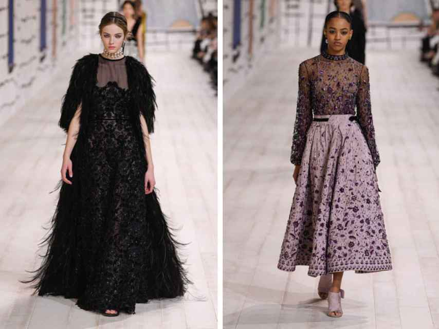 Detalle del desfile Alta Costura de Dior.