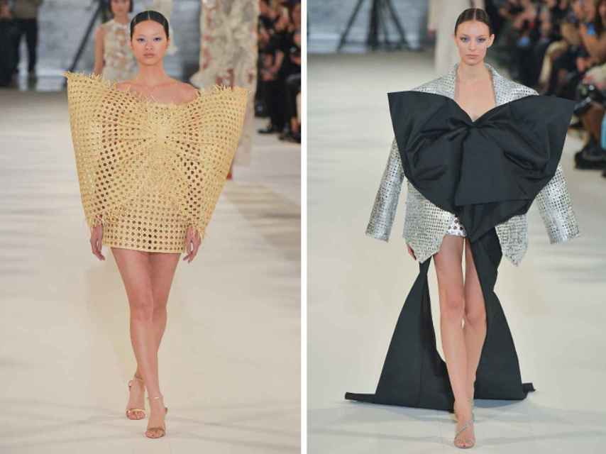 Detalle del desfile de Juana Martín.