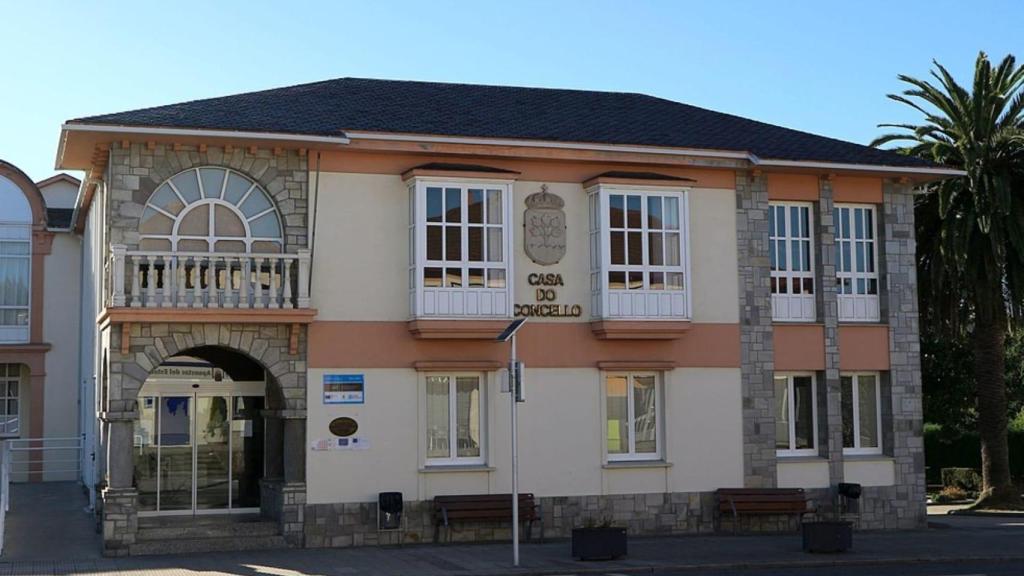 Casa do Concello de Abegondo (A Coruña).