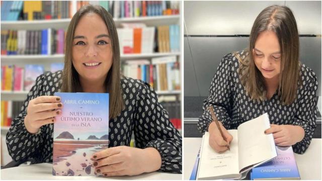 Abril Camino, escritora coruñesa: El misterio de esta novela nadie se lo ha visto venir