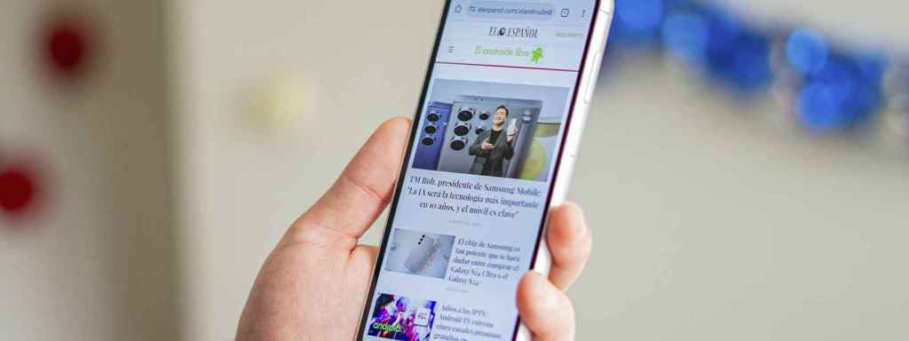 Samsung Galaxy S23 FE leyendo El Androide Libre