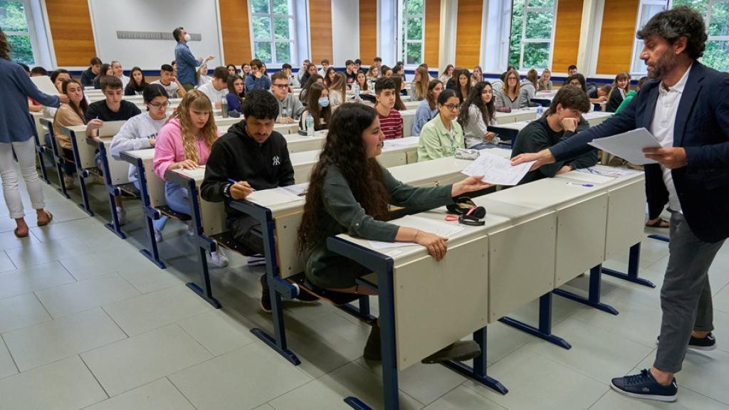 Imagen de archivo de una clase de universidad