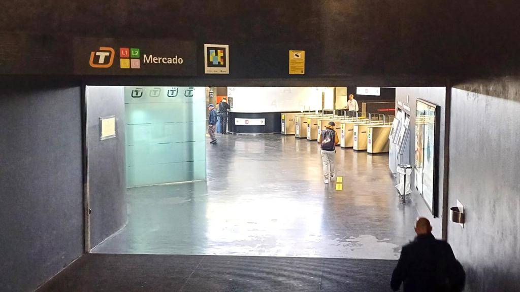La estación de TRAM de Mercado.