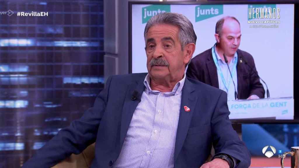 Miguel Ángel Revilla en 'El Hormiguero'.