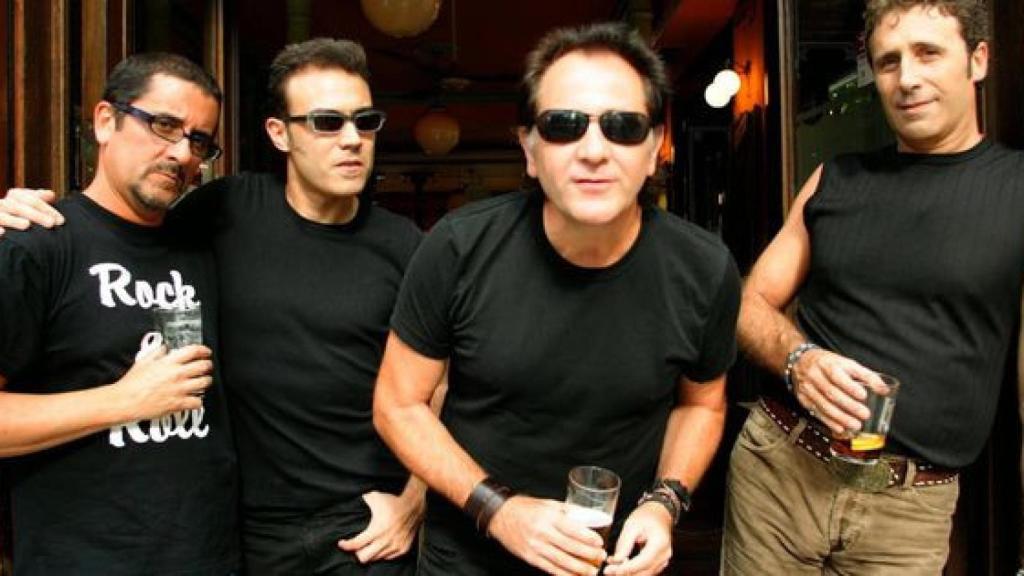 El grupo de rock Burning.