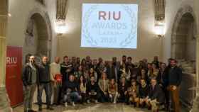 Miguel Ángel de Vicente ejerce de anfitrión en la entrega de los premios anuales de la cadena de hoteles RIU España