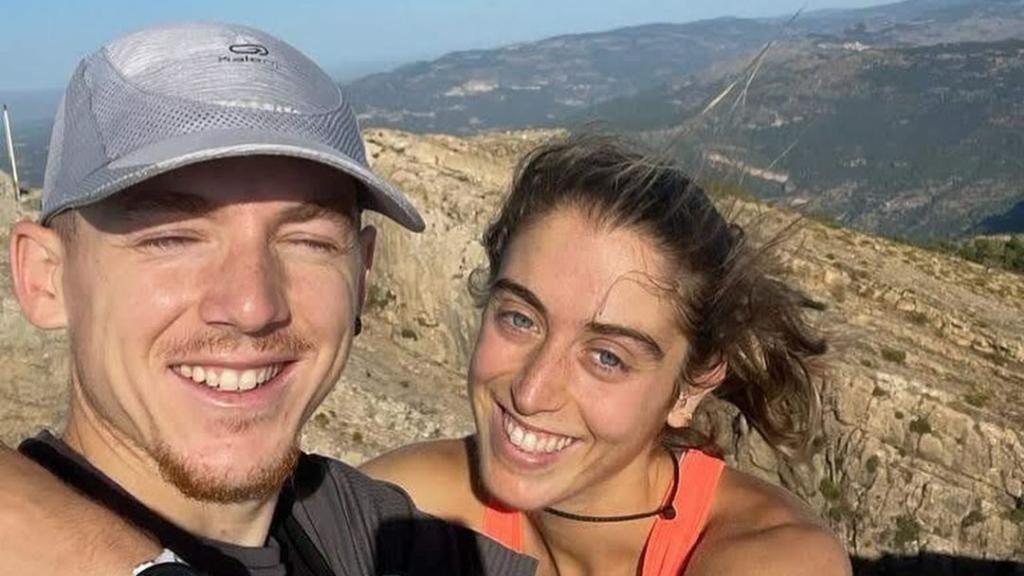 Eloy Hornero con Alba Cebrián, en una imagen reciente..