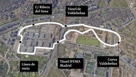 Así será el Circuito de Fórmula de Madrid en Ifema