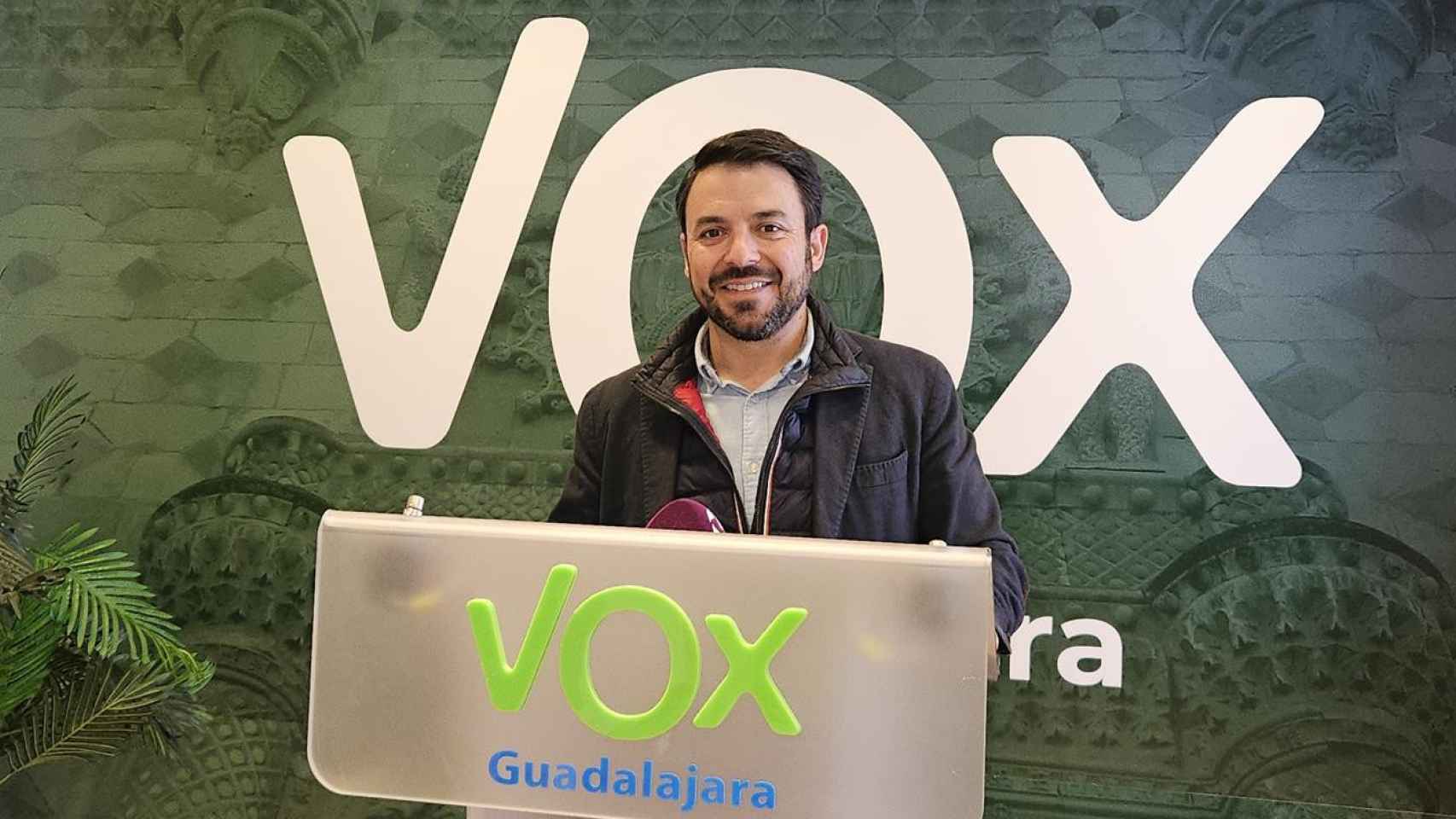 Ivan Sánchez, presidente de Vox en Guadalajara