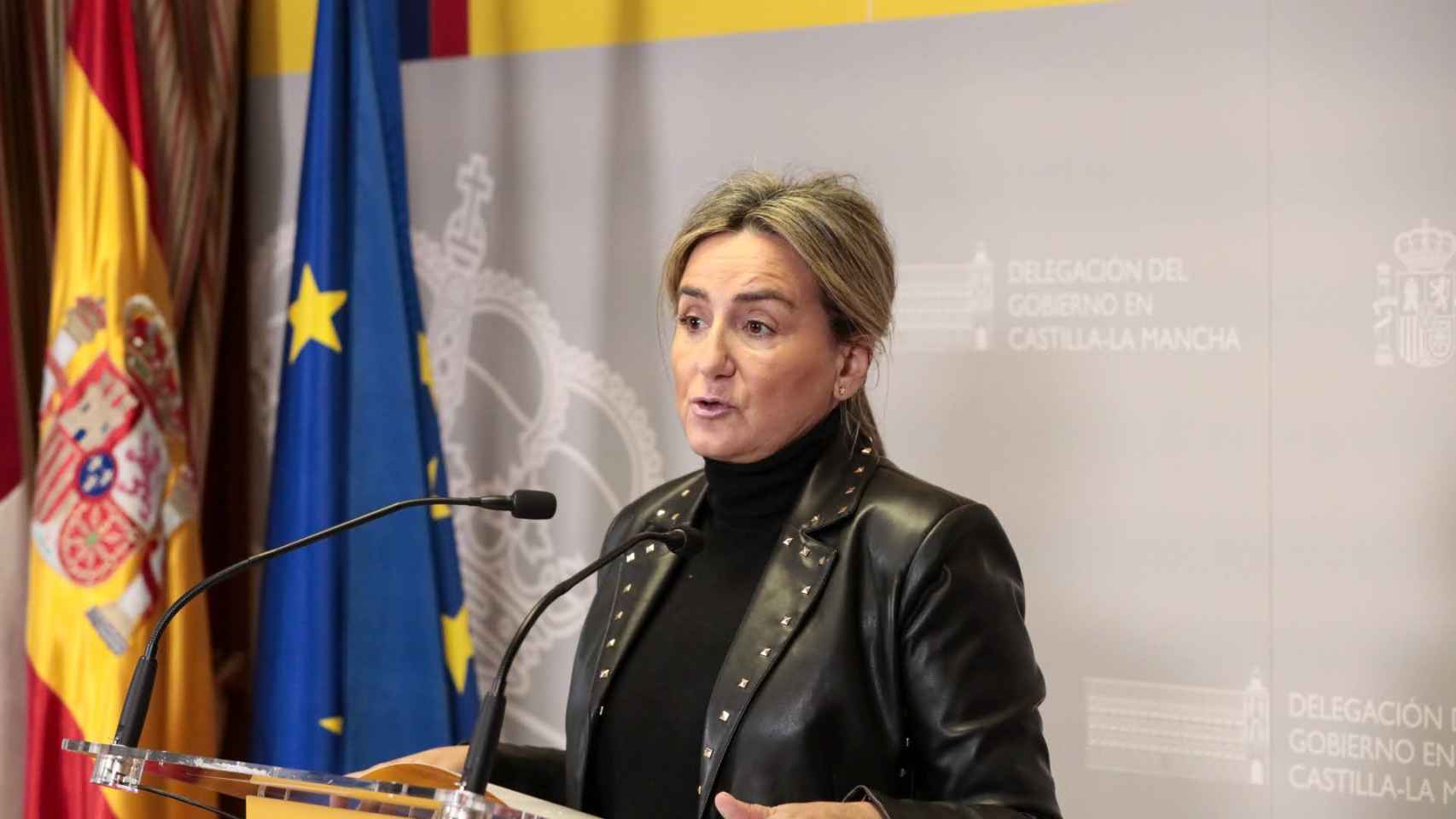 Milagros Tolón, delegada del Gobierno en Castilla-La Mancha. Foto: Javier Longobardo.
