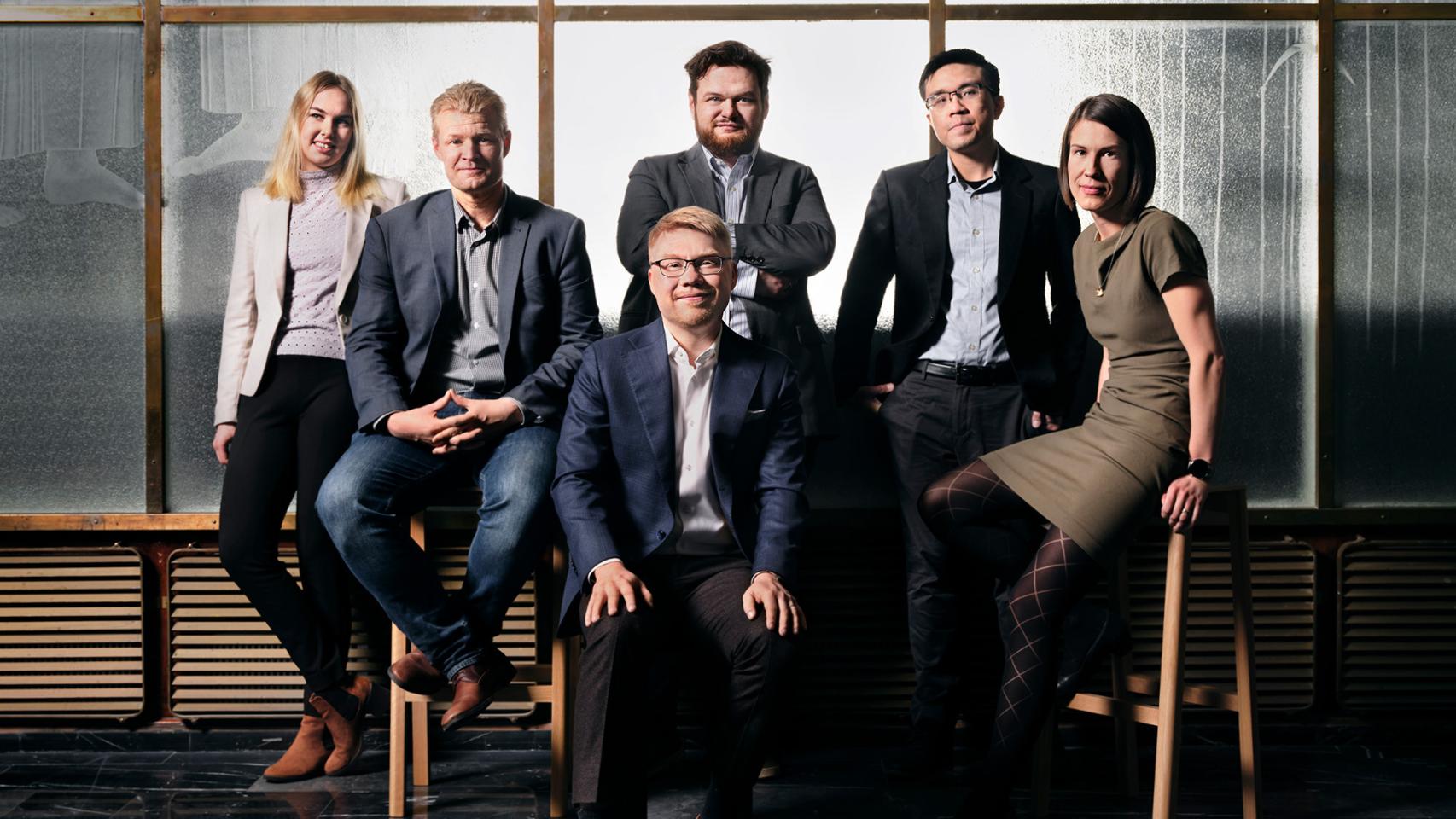 El equipo de la 'startup' finlandesa SuperGround.
