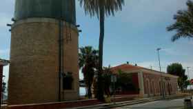 La fachada de la  Estación de Balsicas-Mar Menor.