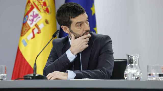 El ministro de Derechos Sociales, Consumo y Agenda 2023, Pablo Bustinduy, tras el Consejo de Ministros este martes en Madrid.