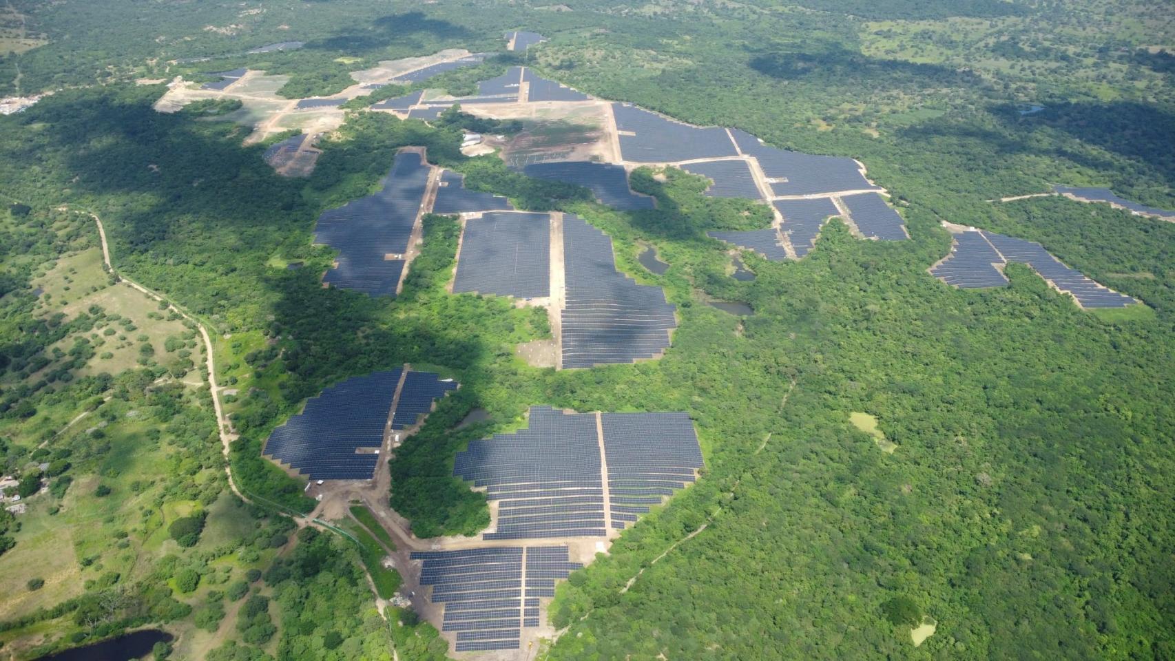 Parque solar del Grupo Negratín