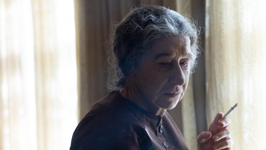La actriz Helen Mirren en 'Golda'.