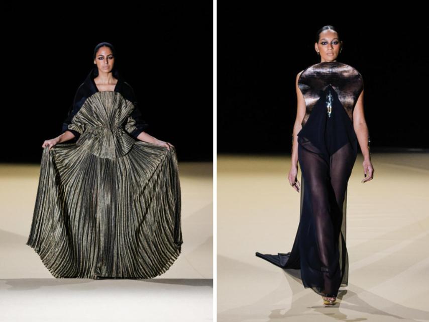 Detalle del desfile de Alta Costura de Stéphane Rolland.