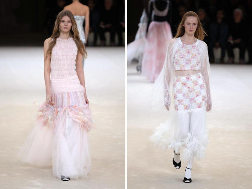Detalle del desfile de Alta Costura de Chanel.
