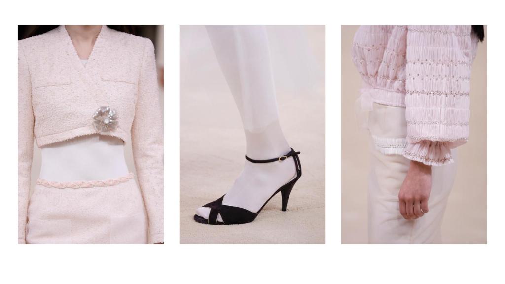 Detalle del desfile Chanel S/S 2024, París.