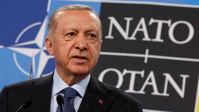 El presidente turco, Recep Tayyip Erdogan, durante la cumbre de la OTAN de 2022 en Madrid.