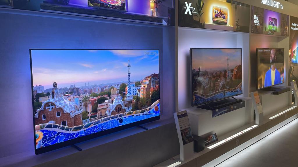 Televisores Philips Ambilight OLED+, OLED y LED