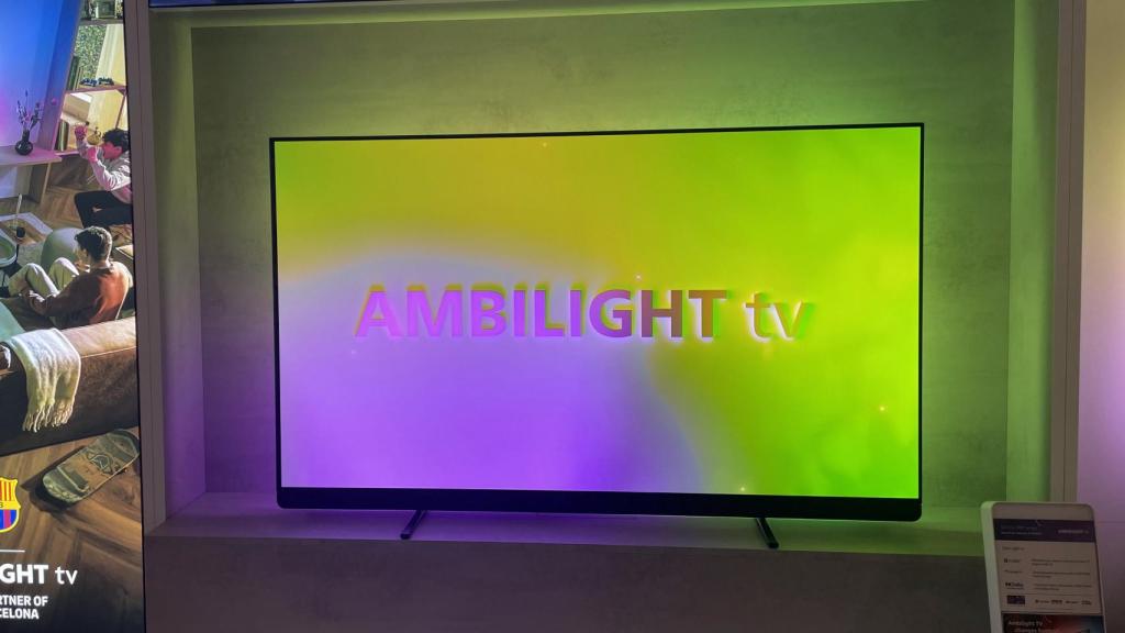 El televisor Philips OLED+909.