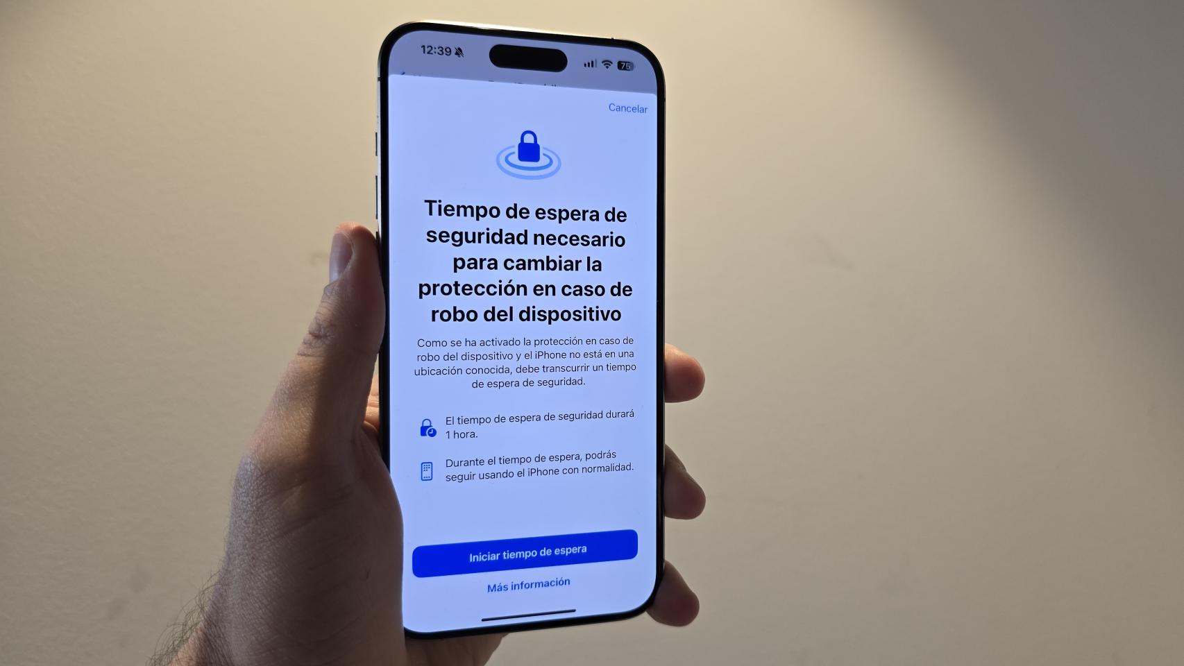 'Stolen Device Protection', protección contra robos de Apple