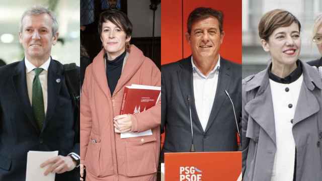 Candidatos a la presidencia de la Xunta de Galicia