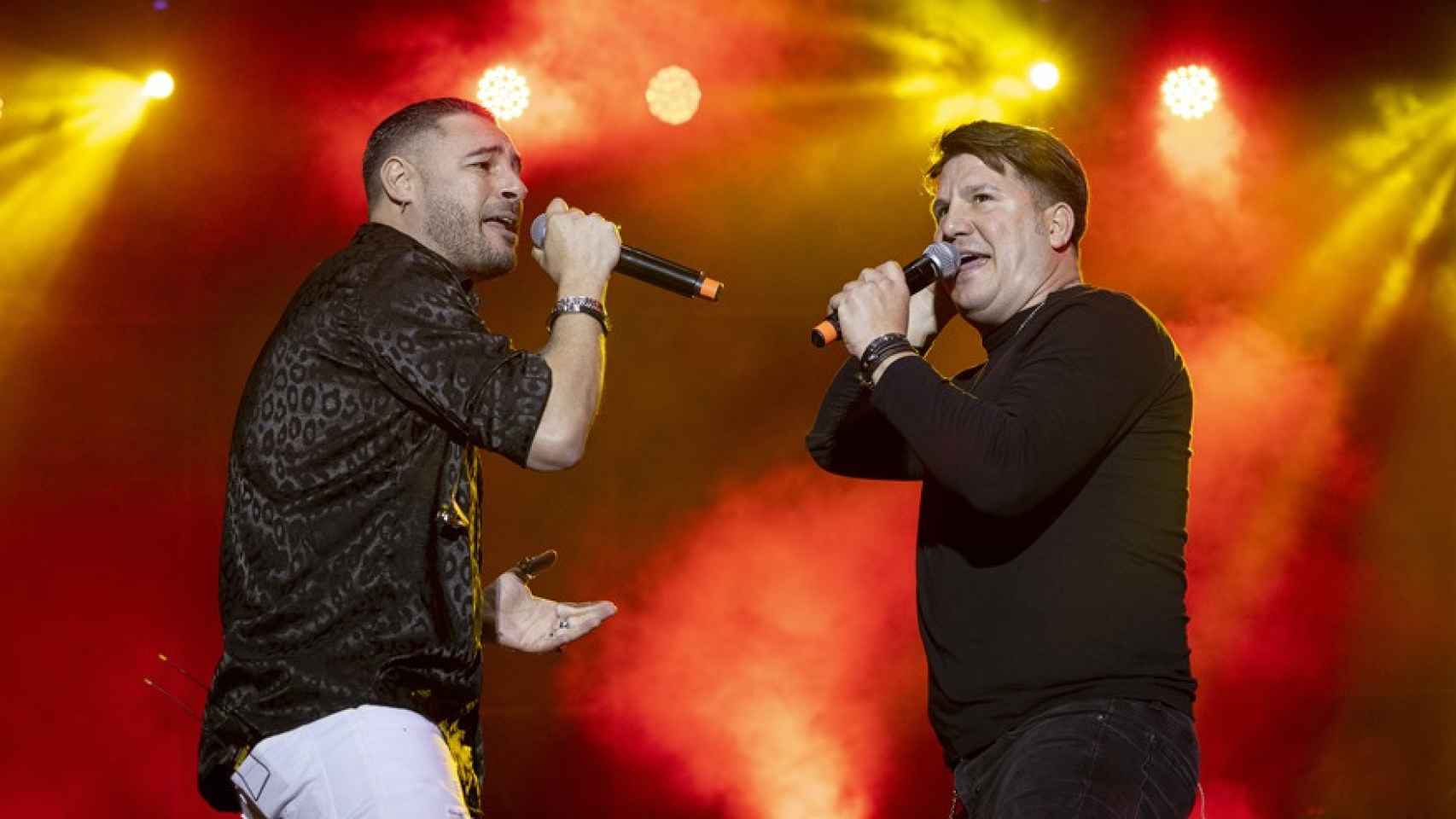 Andy y Lucas durante un concierto en Madrid. Foto: EFE / Daniel González