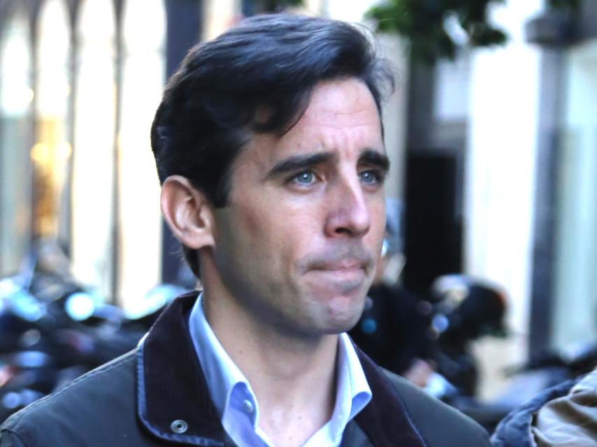 El diestro Juan Ortega, tras la entrevista, en su encuentro con la prensa, en Sevilla, este pasado 24 de enero.
