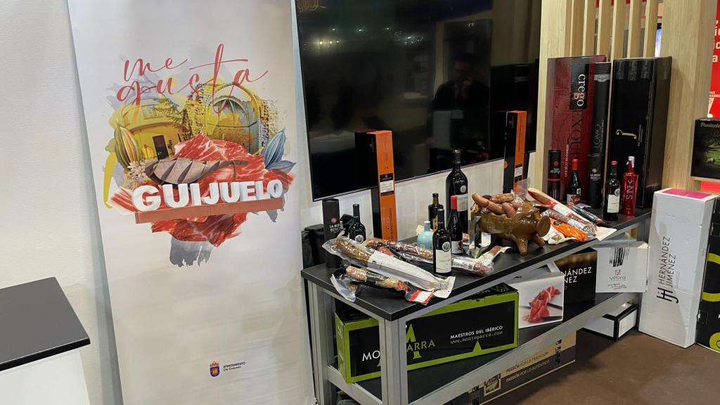 Stand del Ayuntamiento de Guijuelo en Fitur.