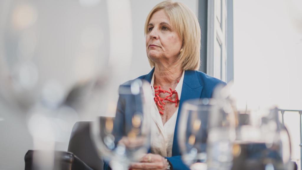 María José García-Pelayo durante la entrevista.