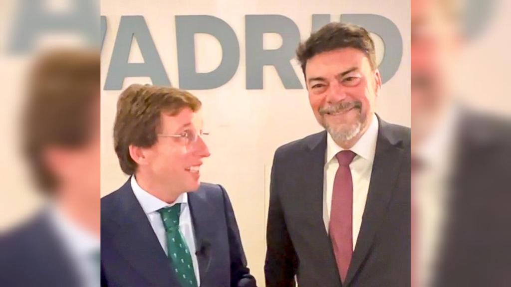 Barcala y Almeida en Fitur.