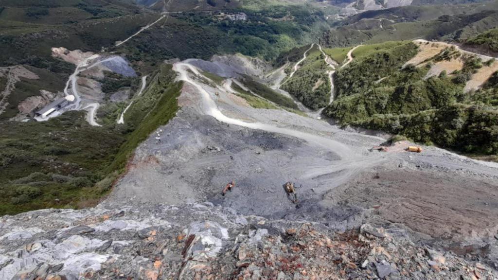 La explotación minera de Oencia.
