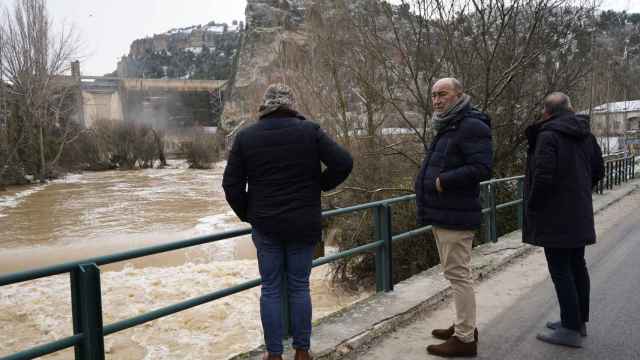 Inundaciones en la provincia de Segovia, zona de Burgomillodo
