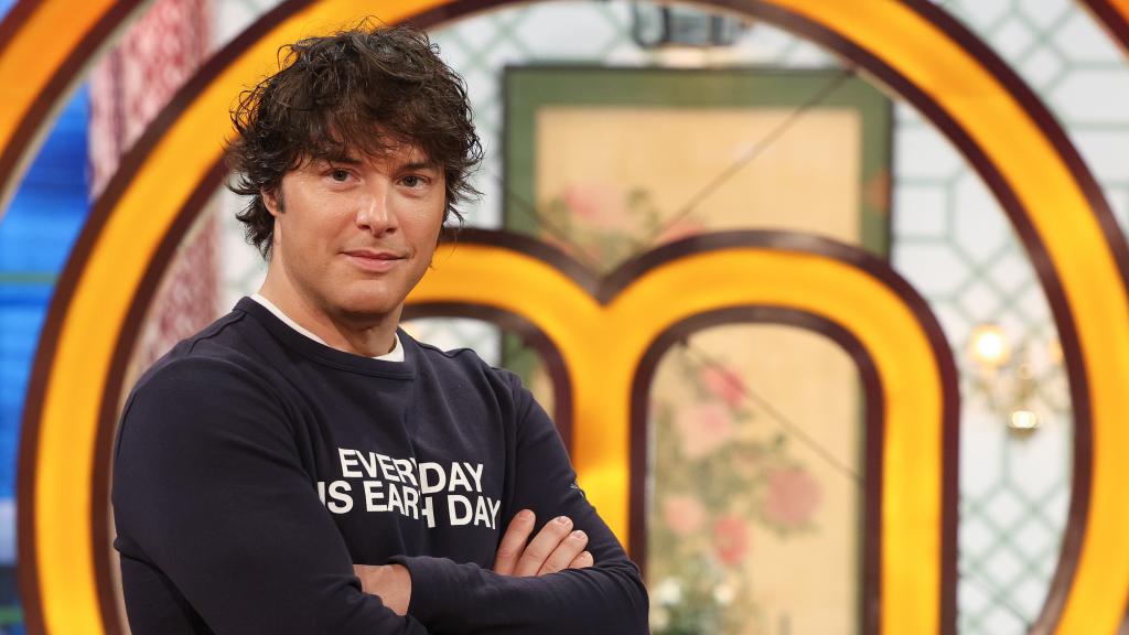 El chef Jordi Cruz posa durante la presentación de la undécima edición de 'Masterchef’'.