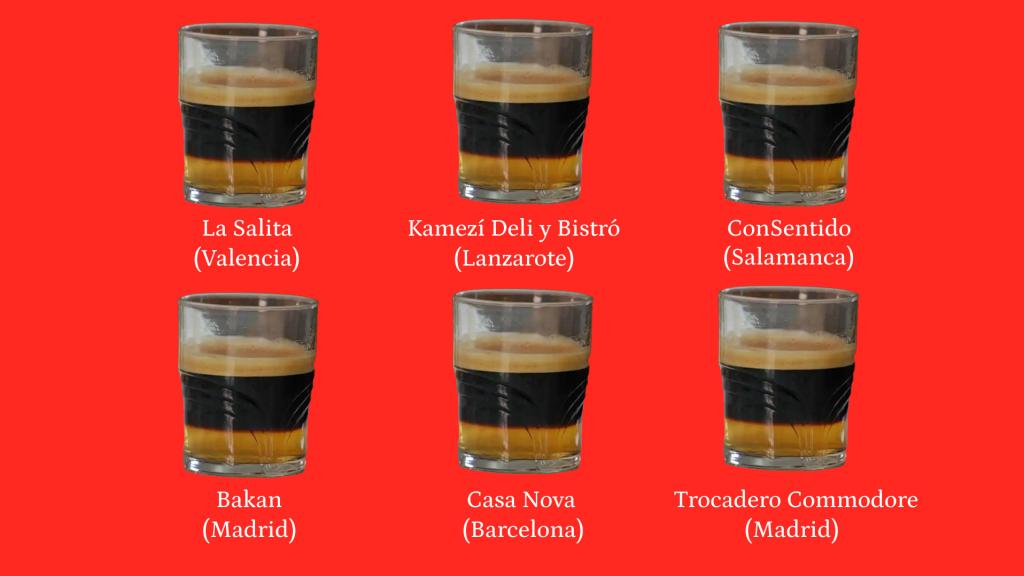 Los seis carajillos con estrella Michelin que aspiran a ser el mejor de toda España.