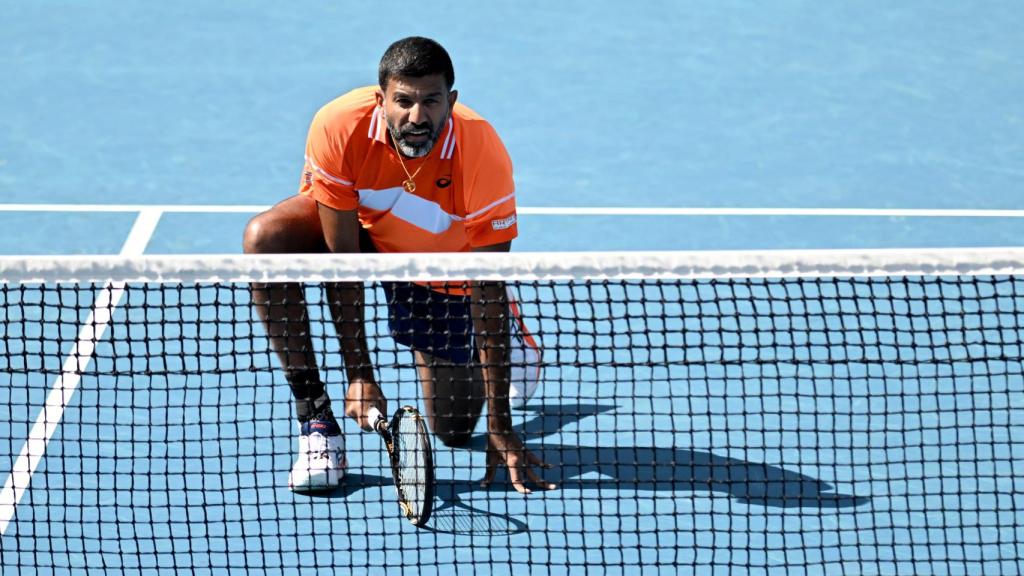 El indio Rohan Bopanna, en el Abierto de Australia.