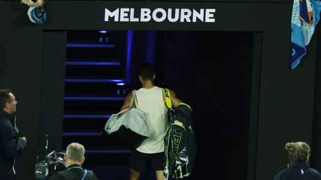 Carlos Alcaraz, tras caer derrotado en el Open de Australia 2024