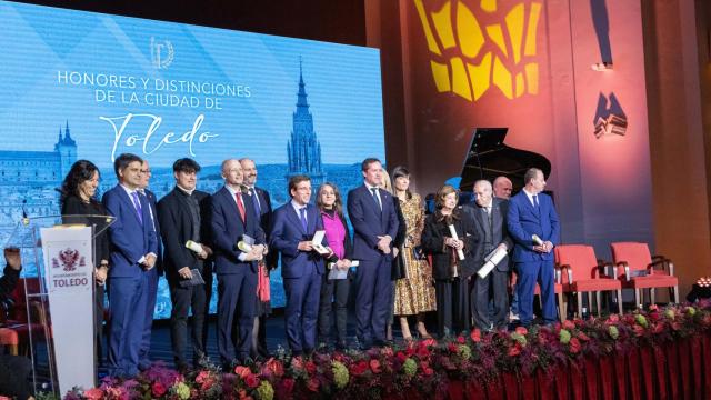 Acto institucional de San Ildefonso celebrado en enero de 2024.