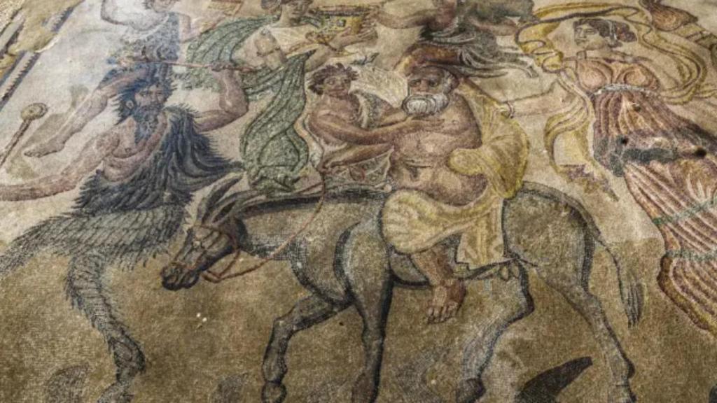 Uno de los mosaicos romanos mejor conservados está en un pueblo de España